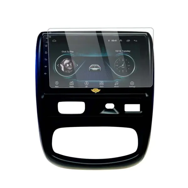 Ateen 9" inch  Screen Guard /Screen Protector Display Monitor Glass for Nissan Terrano Double DIN Car Android Music System