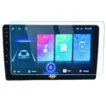 Ateen 9" inch Nano Tempered Glass /Touch Screen Navigation Car Transparent Display /Screen Protector Display Monitor Glass for Mahindra Thar  Double DIN Car Android Music System