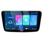 Ateen 9" inch Nano Tempered Glass /Touch Screen Navigation Car Transparent Display /Screen Protector Display Monitor Glass for Toyota Glanza Double DIN Car Android Music System