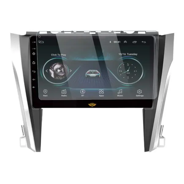 Ateen 10" inch Touch Screen Guard /Screen Protector Display Monitor Glass for Toyota Old Camry Double DIN Car Android Music System