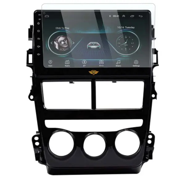 Ateen 9" inch Screen Guard /Screen Protector Display Monitor Glass for Toyota Yaris Double DIN Car Android Music System