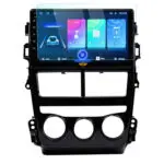 Ateen 9" inch Nano Tempered Glass /Touch Screen Navigation Car Transparent Display /Screen Protector Display Monitor Glass for Toyota Yaris Manual AC Double DIN Car Android Music System