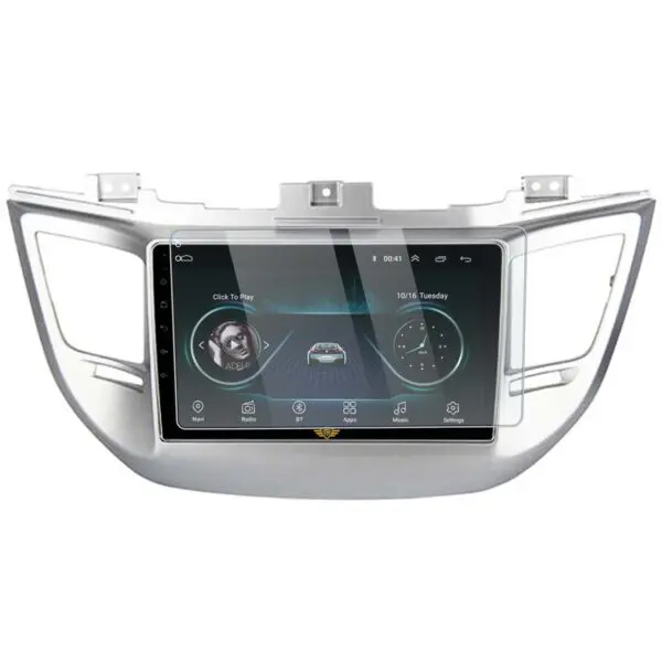 Ateen 9" inch  Screen Guard /Screen Protector Display Monitor Glass for Hyundai Tucson Double DIN Car Android Music System