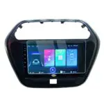 Ateen 9" inch Nano Tempered Glass /Touch Screen Navigation Car Transparent Display /Screen Protector Display Monitor Glass for Mahindra TUV-300 Double DIN Car Android Music System