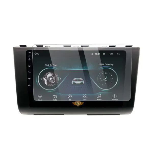 Ateen 10" inch  Screen Guard /Screen Protector Display Monitor Glass for Hyundai Alcazar Double DIN Car Android Music System