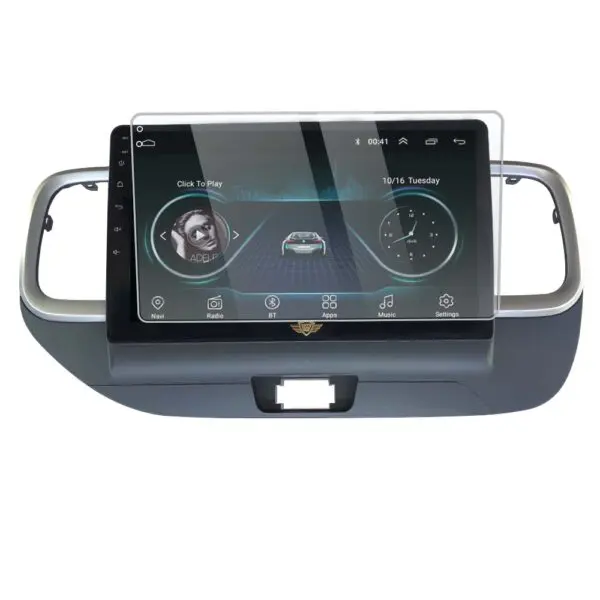 Ateen 9" inch  Screen Guard /Screen Protector Display Monitor Glass for Hyundai Venue Double DIN Car Android Music System