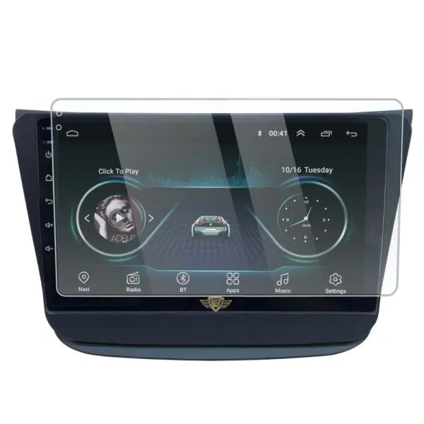 Ateen 9 inch Touch Screen Guard /Screen Protector Display Monitor Glass for Suzuki New Wagon-R Double DIN Car Android Music System
