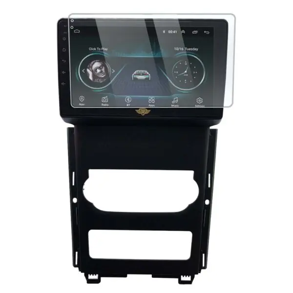 Ateen 9" inch  Screen Guard /Screen Protector Display Monitor Glass for Mahindra XUV500 Double DIN Car Android Music System