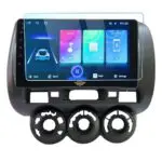 Ateen 9" inch Nano Tempered Glass /Touch Screen Navigation Car Transparent Display /Screen Protector Display Monitor Glass for Honda City ZX  Double DIN Car Android Music System