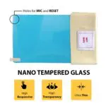 Ateen 9" inch Nano Tempered Glass /Touch Screen Navigation Car Transparent Display /Screen Protector Display Monitor Glass for Land Cruiser Double DIN Car Android Music System - Image 3