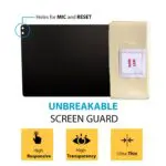 Ateen 10" inch  Screen Guard /Screen Protector Display Monitor Glass for Skoda Laura Double DIN Car Android Music System - Image 3
