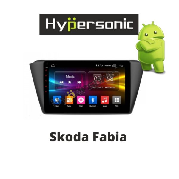 Hypersonic Volkswagen Fabia Android Stereo/Player
