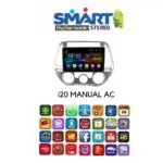 Hypersonic Smart Series GT9 Model Car Android Music System /Player/stereo For Hyundai old i20 (Manual AC)