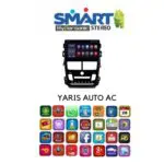 Hypersonic Smart Series GT9 Model Car Android Music System /Player/stereo For Toyota Yaris (Auto AC)