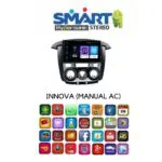 Hypersonic Smart Series GT9 Model Car Android Music System /Player/stereo For Toyota Innova Manual AC