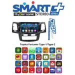 Hypersonic Smart Series GT9 Model Car Android Music System /Player/stereo For Toyota Fortuner