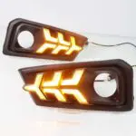 Honda City Function LED DRL Day Time Running Lights with Fog Lamps | Matrix Type Turn Indicator Signal