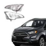 Ford EcoSport Function LED DRL Day Time Running Lights with Fog Lamps | Matrix Type Turn Indicator Signal - Image 2