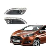 Ford Fiesta Function LED DRL Day Time Running Lights with Fog Lamps | Matrix Type Turn Indicator Signal