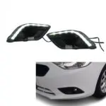 Chevrolet Sail Function LED DRL Day Time Running Lights with Fog Lamps | Matrix Type Turn Indicator Signal