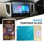 Ateen 9" inch Nano Tempered Glass /Touch Screen Navigation Car Transparent Display /Screen Protector Display Monitor Glass for Land Cruiser Double DIN Car Android Music System - Image 2