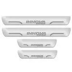 Car Door Foot Step Led Sill Plate Compatible for Toyota Innova Crysta (Set of 4 pcs, Blue) - Image 4