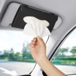 Car Tissue Holder, Sun Visor Napkin Holder, Car Visor Tissue Holder, Tissue Holder for Car - Image 2
