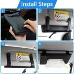 Car Tissue Holder, Sun Visor Napkin Holder, Car Visor Tissue Holder, Tissue Holder for Car - Image 4