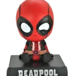 Dead Pool Bobble Head Action Figure Mobile Holder for Car Dashboard