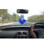 Dream Catcher Dashboard Hanging  for Car, Decorative Showpiece for Decoration, for Good Vibes, Postive Energy & Protection - Small/Mini 3 Inch (Car Evil Eye) - Image 3