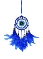 Dream Catcher Dashboard Hanging  for Car, Decorative Showpiece for Decoration, for Good Vibes, Postive Energy & Protection - Small/Mini 3 Inch (Car Evil Eye)