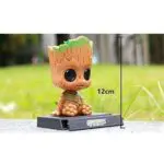 Groot Bobble Head Action Figure Mobile Holder for Car Dashboard - Image 6