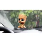 Groot Bobble Head Action Figure Mobile Holder for Car Dashboard - Image 5