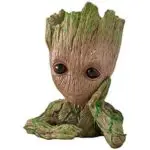 Guardians of Galaxy Baby Groot Action Figure|Toy Figure| Wooden Look PVC Marvel Avengers Infinity War Toy for Car Dashboard