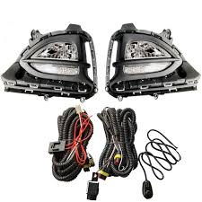 Halogen Fog Light Lamp with Bulb for Hyundai i20 New Elite