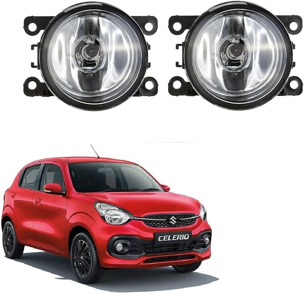 Halogen Fog Light Lamp with Bulb for Suzuki Celerio