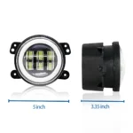 Car Led Fog light For Swift, Ritz, Dzire, Baleno, WagonR, S Cross, XL6, Ertiga, SX4, Ignis, Ciaz, Brezza Celerio, Kwid, Nexon - Image 4