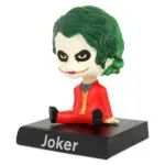 Joker Bobble Head Action Figure Mobile Holder for Car Dashboard