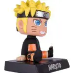 Naruto Bobble Head Action Figure Mobile Holder for Car Dashboard