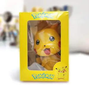 Pikachu  Bobble Head Action Figure Mobile Holder for Car Dashboard - Image 6