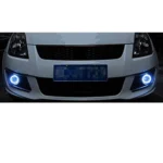 Car LED Fog Lights 3.5" High Power Led Projector Lamps Cob with White Angel Lights Eye Ring for Chevrolet Cruze - Image 4