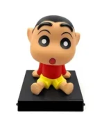 Shinchan Bobble Head Action Figure Mobile Holder for Car Dashboard