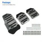 Universal 3 Pcs Stylish Non-Slip Racing Sport Manual Car Truck Pedals Cover kit Pad Covers For Car Pedals - Image 4