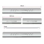 Ateen Door Sill/Foot step Stainless Steel Plates Set Of 4 For Hyundai Alcazar