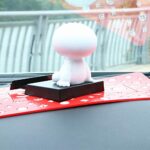 Baymax Doll Bobble Head Action Figure Mobile Holder for Car Dashboard - Image 5