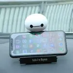 Baymax Doll Bobble Head Action Figure Mobile Holder for Car Dashboard - Image 7
