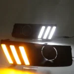 Suzuki Vitara Brezza Front LED DRL Day Time Running Light with Matrix Turn Signal (Set of 2Pcs.) - Image 3