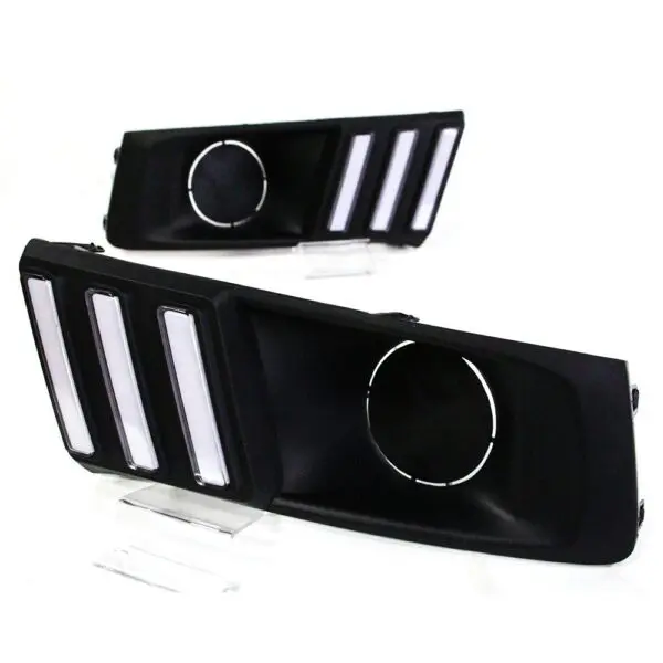 Suzuki Vitara Brezza Front LED DRL Day Time Running Light with Matrix Turn Signal (Set of 2Pcs.)