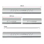 Ateen Door Sill/Foot step Stainless Steel Plates Set Of 4 For Toyota Camry