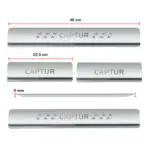 Ateen Door Sill/Foot step Stainless Steel Plates Set Of 4 For Renault Captur
